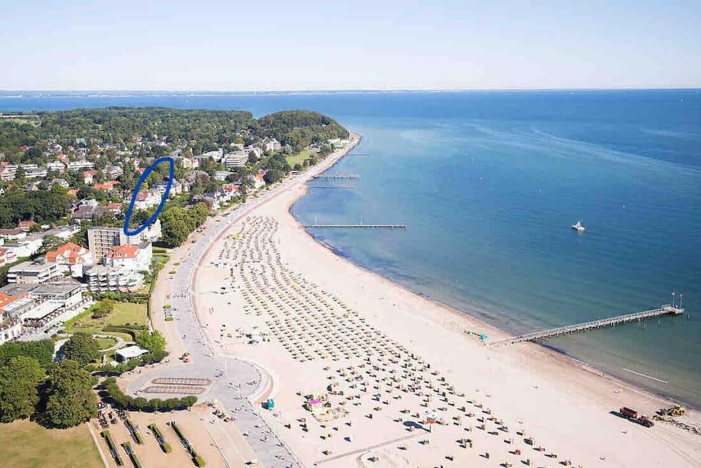 3Sz Penthaus Luna Am Sandstrand Mit Meerblick & Balkon Lubeca Exterior foto