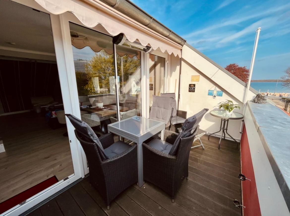 3Sz Penthaus Luna Am Sandstrand Mit Meerblick & Balkon Lubeca Exterior foto