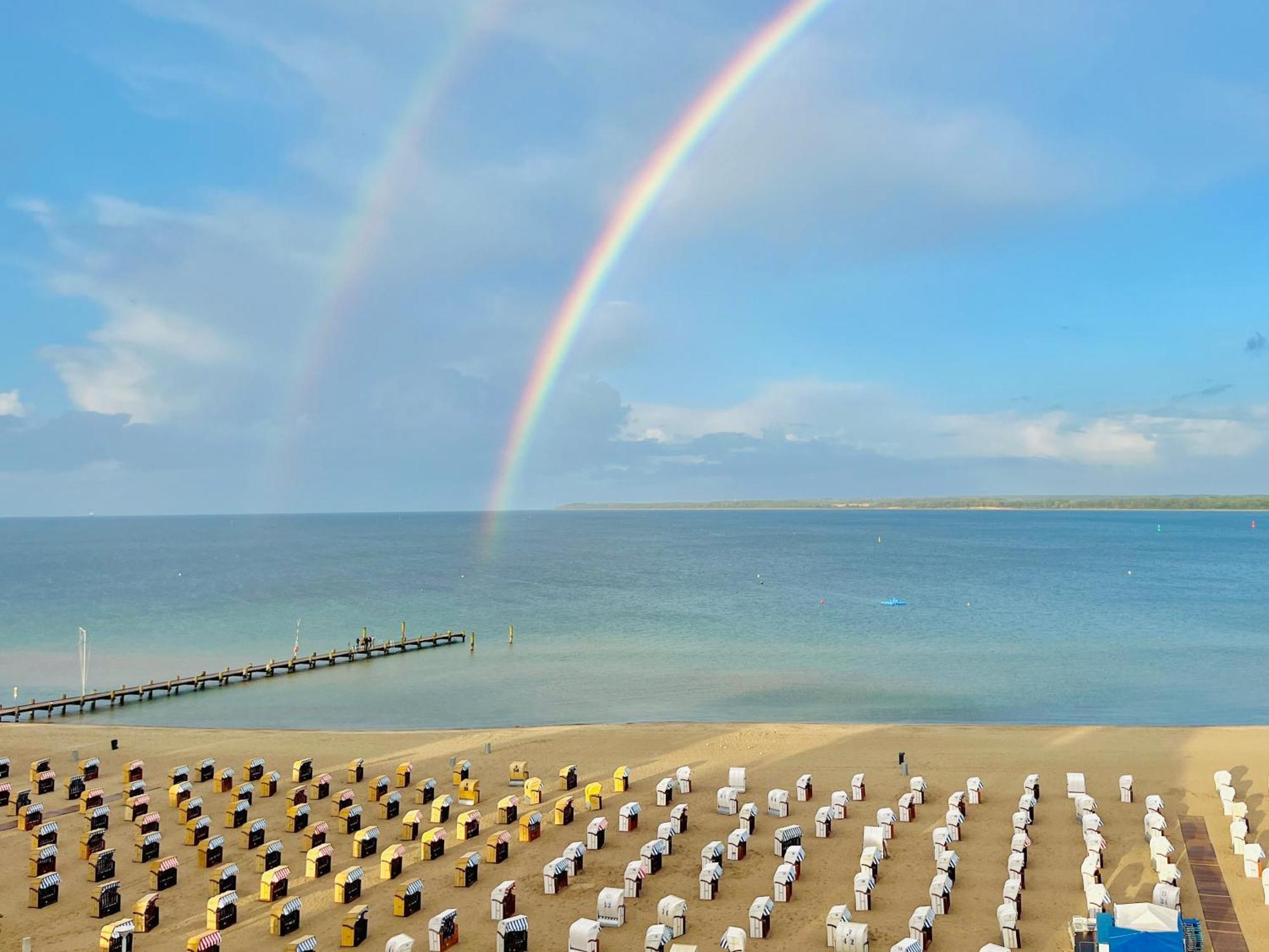 3Sz Penthaus Luna Am Sandstrand Mit Meerblick & Balkon Lubeca Exterior foto